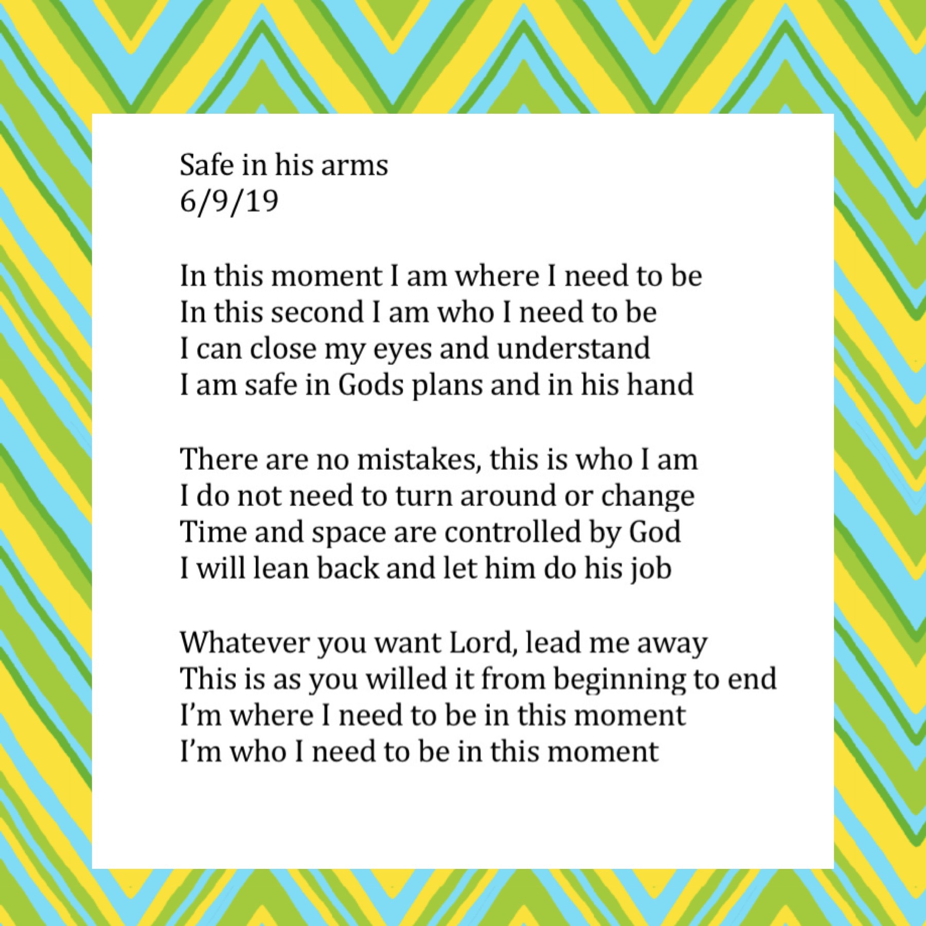 Safe in his arms – Spookychild’s writings